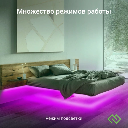 Умная светодиодная лента Digma DiStrip 5S 60св./м 18В 5м (DS5S)