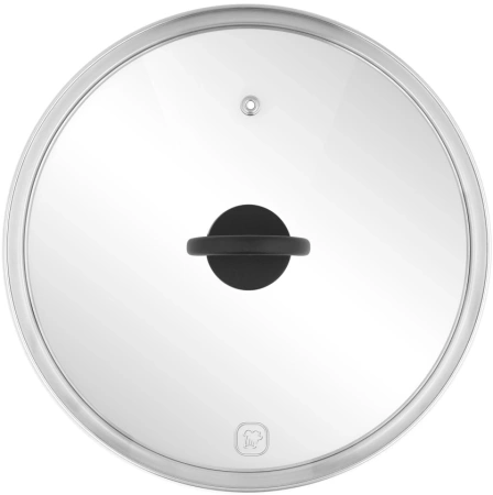 Крышка Rondell Handy RDA-1685 d=20см крыш.прозрачный руч.черная