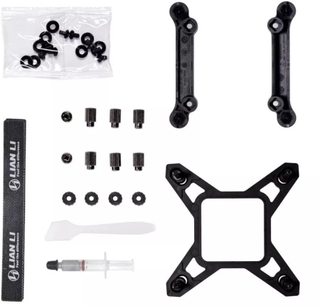 Система водяного охлаждения Lian-Li Galahad II LCD 280 ARGB Soc-AM5/AM4/1200/1700/1851 черный26.7dB Al+Cu LCD Ret (G89.GA2ALCD28B.R0)