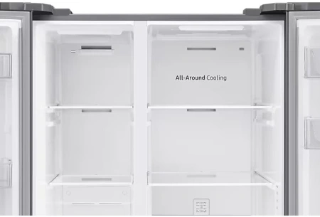 Холодильник Samsung RS62DG5003S9EO 2-хкамерн. серебристый инвертер