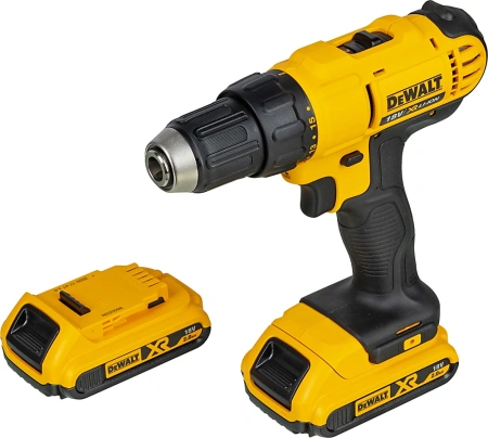 Дрель-шуруповерт DeWalt DCD771D2-KS аккум. патрон:быстрозажимной (кейс в комплекте)