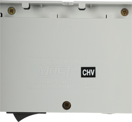 Сетевой фильтр Most СHV 5м (6 розеток) белый (коробка)