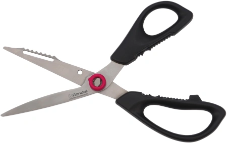 Ножницы кухонные Rondell Craft RD-1863 215мм реж.ч.86мм черный