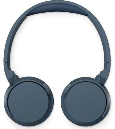 Гарнитура накладные Philips TAH4209 синий беспроводные bluetooth оголовье (TAH4209BL/00)