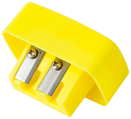 Точилка для карандашей ручная Deli EH551 Paw Patrol 2 отверстия пластик ассорти дисплей