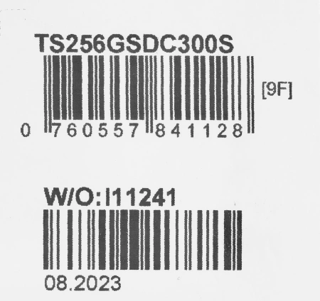 Флеш карта SDXC 256Gb Class10 Transcend TS256GSDC300S w/o adapter