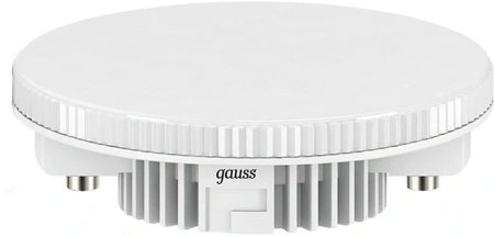 Лампа светодиодная Gauss 108008308 8Вт цок.:GX53 таблетка 150B 6500K св.свеч.бел.хол. GX53 (упак.:1шт)
