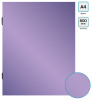 Папка-короб на резинке Silwerhof Perlen 255121-73 пластик 0.8мм A4 сиреневый металлик