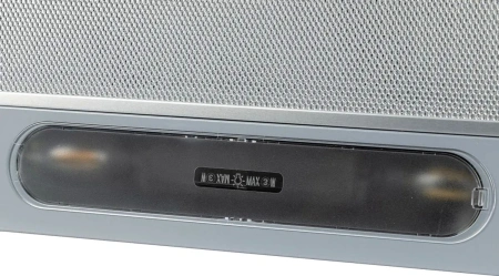 Вытяжка встраиваемая Jet Air Orion LX/GR/F/60/VT серый/стекло черное управление: кнопочное (1 мотор)