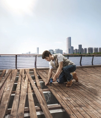 Дрель-шуруповерт Bosch GSB 18V-50 аккум. патрон:быстрозажимной (06019H5106)