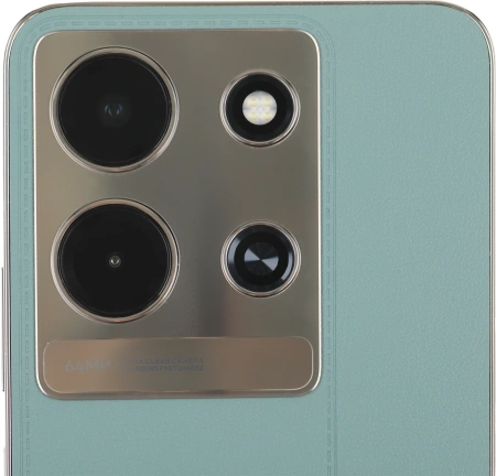 Смартфон Infinix X6716 Note 30i 128Gb 8Gb зеленый моноблок 3G 4G 2Sim 6.66" 1080x2400 Android 13 64Mpix 802.11 a/b/g/n/ac NFC GPS GSM900/1800 GSM1900 TouchSc FM microSD max1024Gb