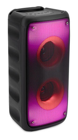 Минисистема Hyundai H-MC1230 черный 40Вт FM USB BT micro SD