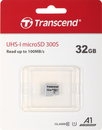 Флеш карта microSDHC 32Gb Class10 Transcend TS32GUSD300S w/o adapter