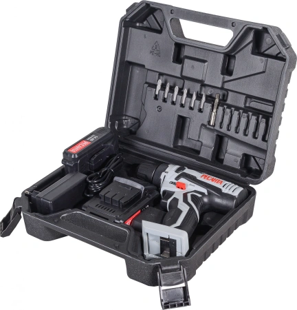 Дрель-шуруповерт Ресанта ДА-14-2ЛК аккум. патрон:быстрозажимной (кейс в комплекте) (75/14/4)