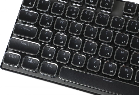 Клавиатура GMNG GG-KB815X механическая черный/белый USB Multimedia for gamer LED (1913914)