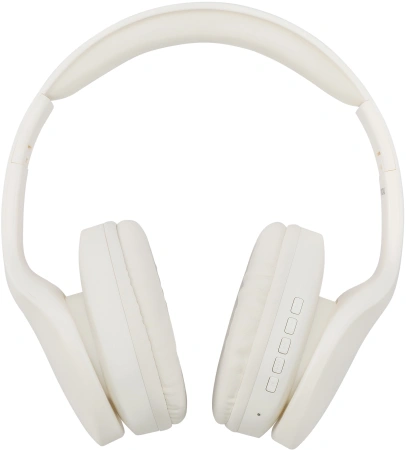 Гарнитура накладные Hyundai H-HP104 белый беспроводные bluetooth оголовье (HHP104W)