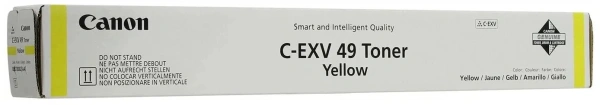 Тонер Canon C-EXV49Y 8527B002 желтый туба для копира iR-ADV C33xx