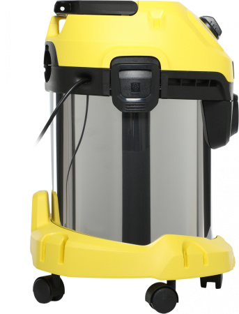 Строительный пылесос Karcher WD 3 S V-17/4/20 1000Вт (уборка: сухая/сбор воды) желтый