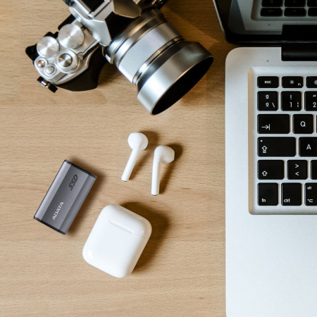 Накопитель SSD A-Data USB-C 2TB AELI-SE880-2TCGY SE880 2.5" серый