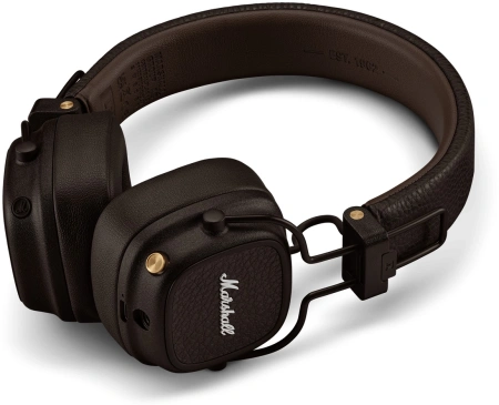 Гарнитура накладные Marshall Major V коричневый беспроводные bluetooth оголовье (MAJOR V BROWN)