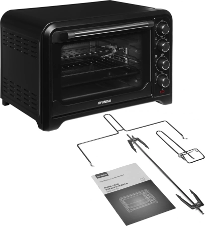 Мини-печь Hyundai MIO-HY105 45л. 2000Вт черный