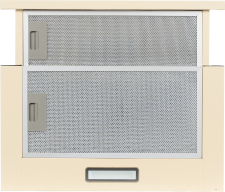 Вытяжка встраиваемая Lex Hubble 500 IV слоновая кость управление: кнопочное (1 мотор)