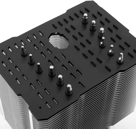 Устройство охлаждения(кулер) Thermalright Macho X2 LE Soc-AM5/AM4/1200/1700/1851 черный 3-pin 15dB Al+Cu 710gr Ret (MACHO-X2-LE)