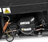Холодильник Hyundai CO1002 серебристый (однокамерный)