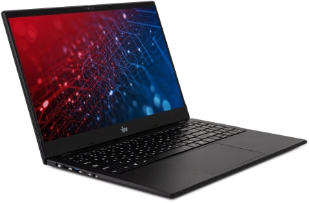 Ноутбук IRU Planio 15ING N100 8Gb SSD512Gb Intel Iris Xe graphics 15.6" IPS FHD (1920x1080) Windows 11 Professional black 6000mAh (2059105)