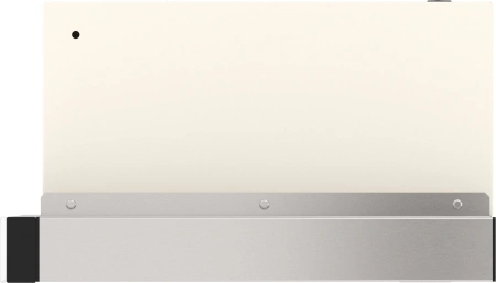 Вытяжка встраиваемая Elikor Интегра Glass 50Н-400-В2Д нержавеющая сталь/стекло бежевое управление: кнопочное (1 мотор)