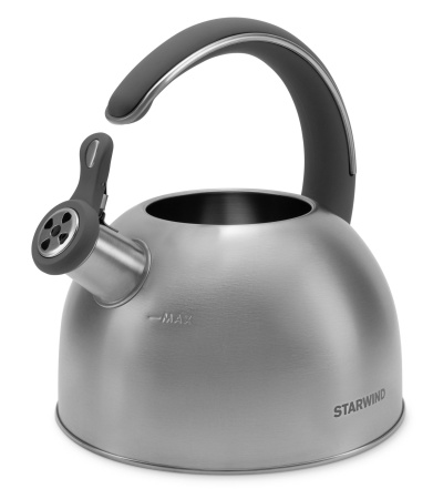 Чайник металлический Starwind Chef Family 2.8л. серебристый (SW-CH1106)