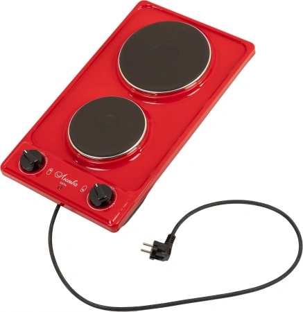 Плита Электрическая Лысьва ЭПБ 22 вишневый эмаль (настольная)