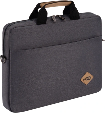 Сумка для ноутбука 15.6" PC Pet PCP15A3GY темно-серый полиэстер
