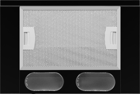 Вытяжка встраиваемая Weissgauff TEL 450 EB черный управление: кнопочное (1 мотор)