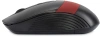 Мышь Оклик 310MW черный/красный оптическая 3200dpi беспров. USB для ноутбука 4but (1869093)