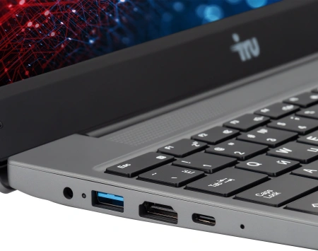 Ноутбук IRU Tactio 14RLH Ryzen 5 Pro 5675U 8Gb SSD256Gb AMD Radeon 14" IPS FHD (1920x1080) Windows 11 Professional grey 4000mAh (2059083)