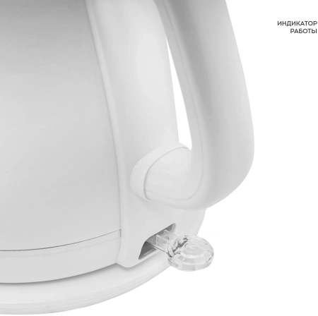Чайник электрический Galaxy Line GL 0331 1.8л. 2200Вт белый корпус: пластик (ГЛ0331ЛБЕЛ)