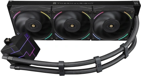 Система водяного охлаждения Thermalright Core Matrix 360 ARGB Soc-AM5/AM4/1151/1200/2066/1700 черный 4-pin 27dB Al Ret (C-MATRIX-360-BL)