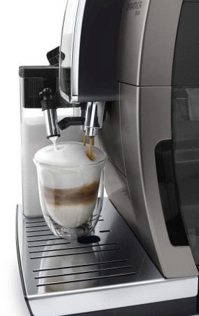 Кофемашина Delonghi Dinamica Plus ECAM380.95.TB 1450Вт черный/серый