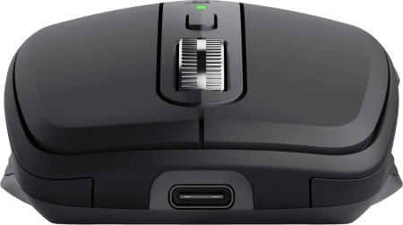 Мышь Logitech MX Anywhere 3S графитовый оптическая 8000dpi silent беспров. BT/Radio USB для ноутбука 5but (910-006938)