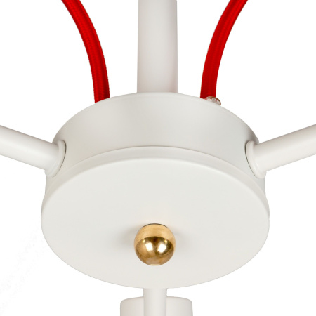 Люстра Hiper Siena H002-3 потолоч. белый/золотистый