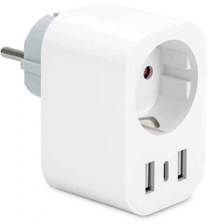 Умная розетка Digma DiPlug 500 EU Wi-Fi белый (TY1910)