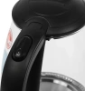 Чайник электрический Vitek VT-1173 1.7л. 2200Вт прозрачный/черный корпус: стекло