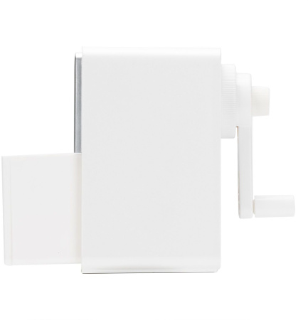 Точилка для карандашей механическая Deli 71160White 1 отверстие пластик белый