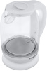 Чайник электрический Starwind SKG4215 1.7л. 2200Вт белый (корпус: стекло)