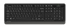 Клавиатура + мышь A4Tech Fstyler FG1010S клав:черный/серый мышь:черный/серый USB беспроводная Multimedia (FG1010S GREY)