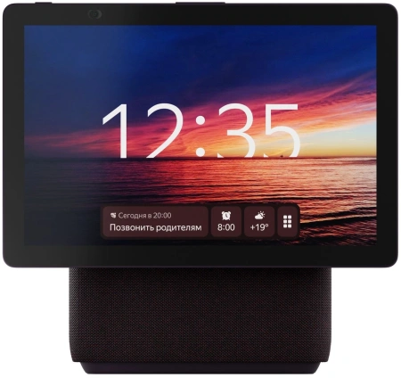 Умная колонка Yandex Станция Дуо Макс Zigbee голос.п.:Алиса красный 60W 1.0 BT/Wi-Fi 10м (YNDX-00055