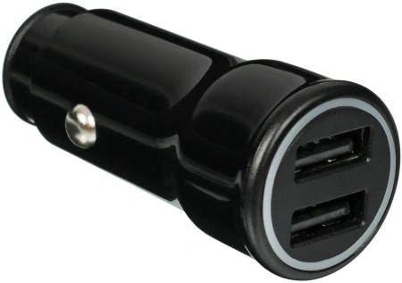 Автомобильное зар./устр. Wiiix UCC-5-2-01-ANT 2.4A (PD) 2xUSB универсальное черный