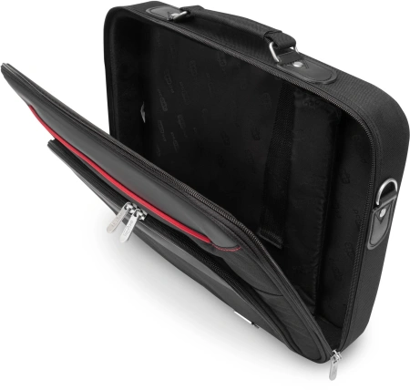 Сумка для ноутбука 15.6" PC Pet 600D черный/красный синтетика (PCP-A3015BK)