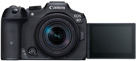 Фотоаппарат Canon EOS R7 черный 32.5Mpix 2.95" 4K WiFi LP-E6NH